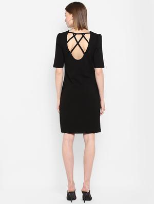criss cross back sheath dress - 16952673 - Standard Image - 5