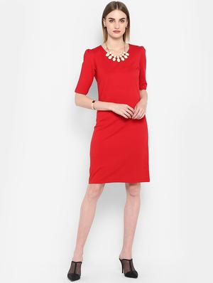 criss cross back sheath dress - 16952674 - Standard Image - 5