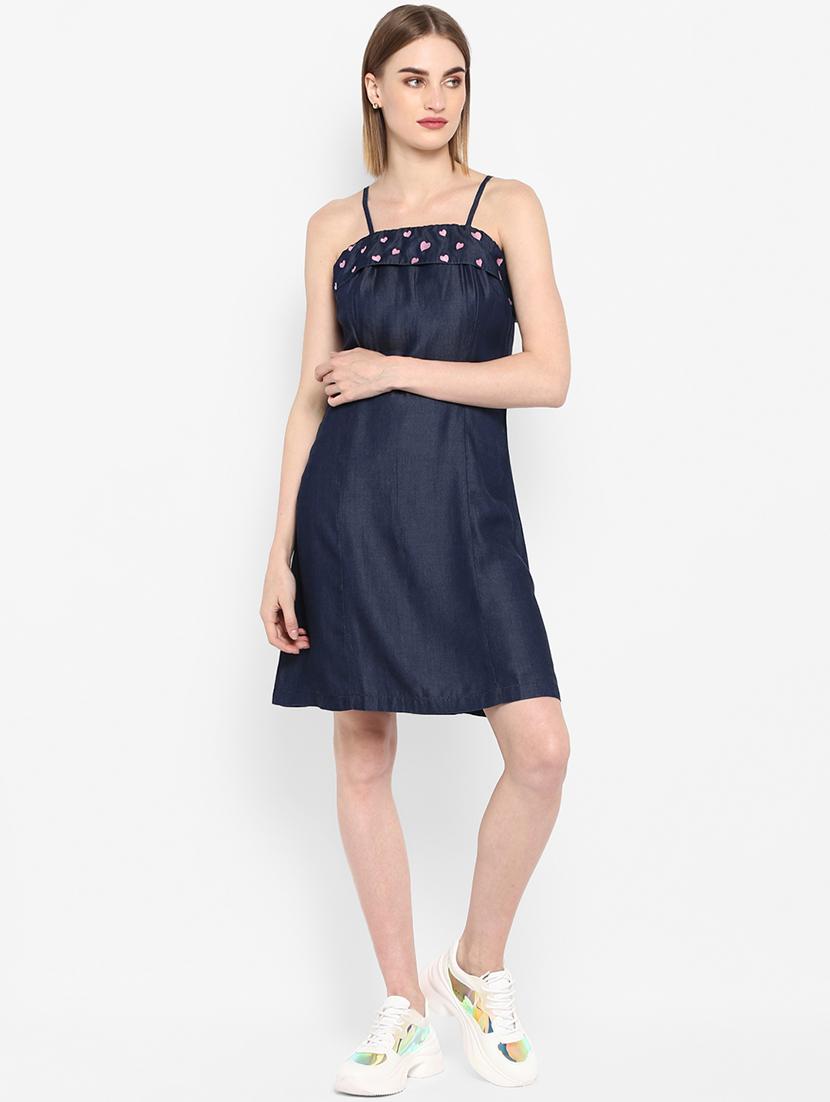 shoulder strap a-line dress - 16952677 - Zoom Image - 4