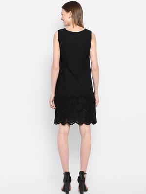 scallop hem sheath dress - 16952680 - Standard Image - 3