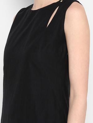 scallop hem sheath dress - 16952680 - Standard Image - 5
