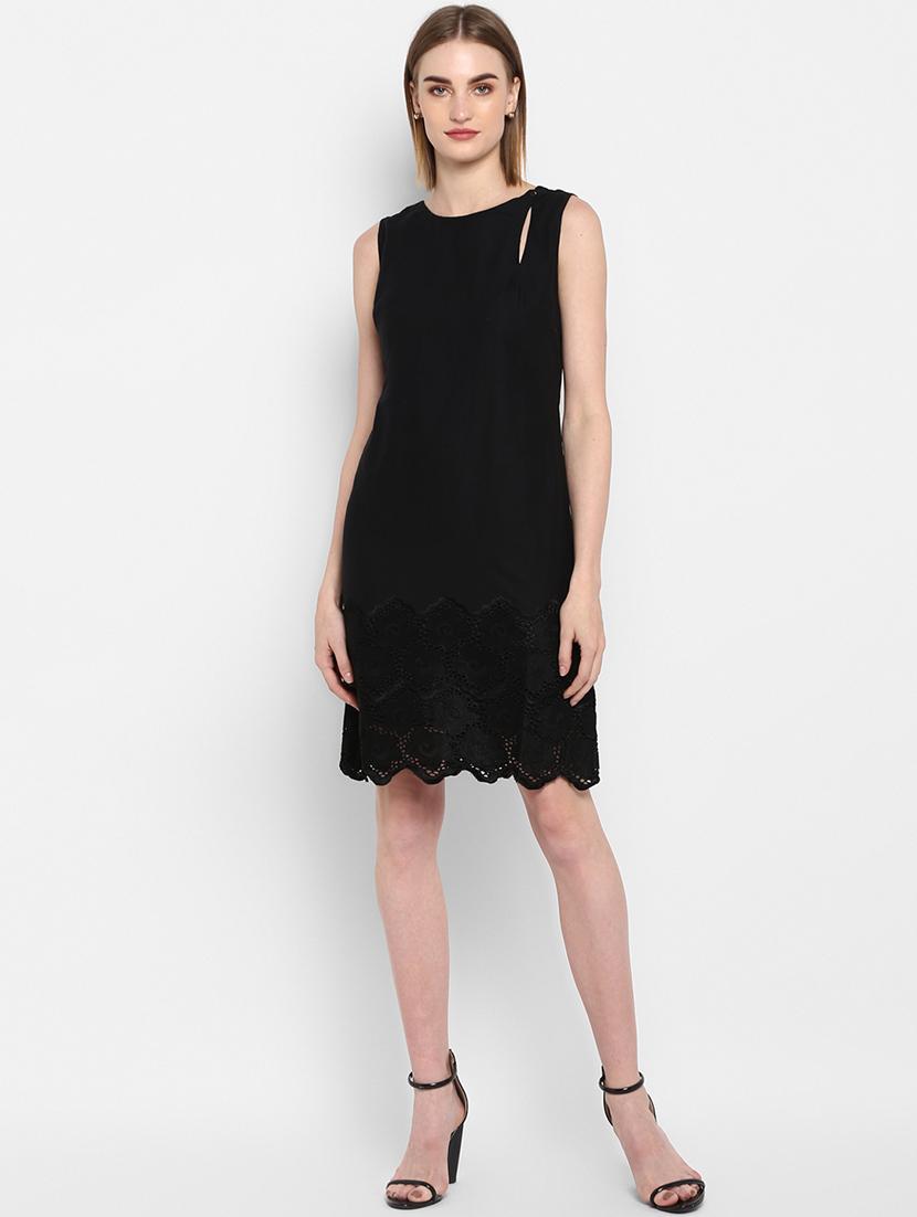scallop hem sheath dress - 16952680 - Zoom Image - 1