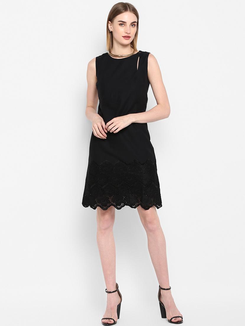scallop hem sheath dress - 16952680 - Zoom Image - 4