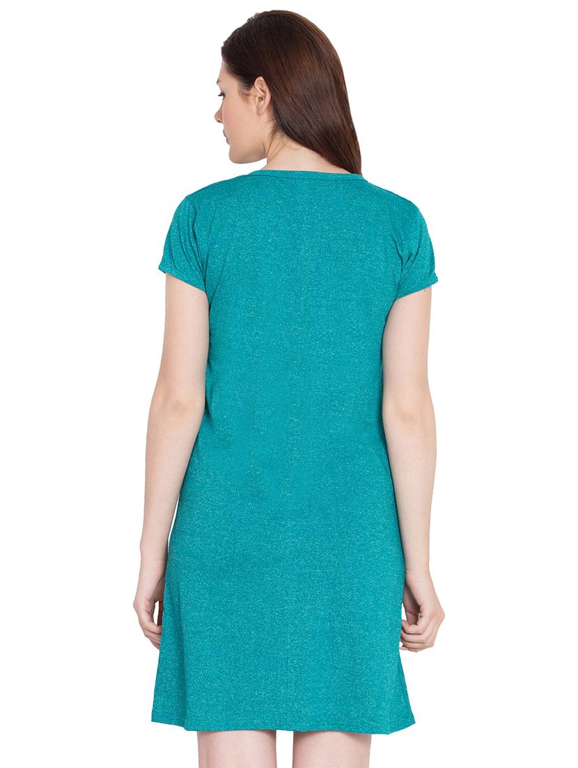 v-neck solid sleepshirt - 16952728 - Zoom Image - 4
