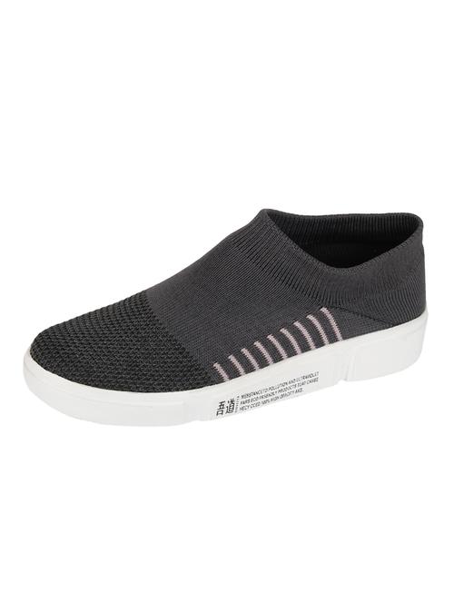 grey slip on sport shoes - 16952771 - Standard Image - 1