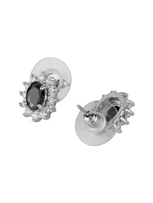 black metal studs earring - 16952815 - Standard Image - 2