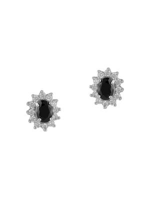 black metal studs earring - 16952815 - Standard Image - 3