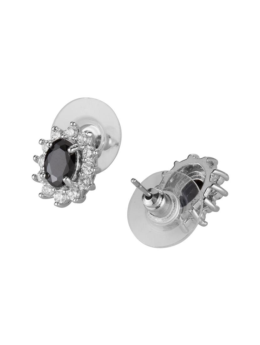 black metal studs earring - 16952815 - Zoom Image - 2