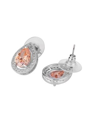 brown metal studs earring - 16952822 - Standard Image - 2