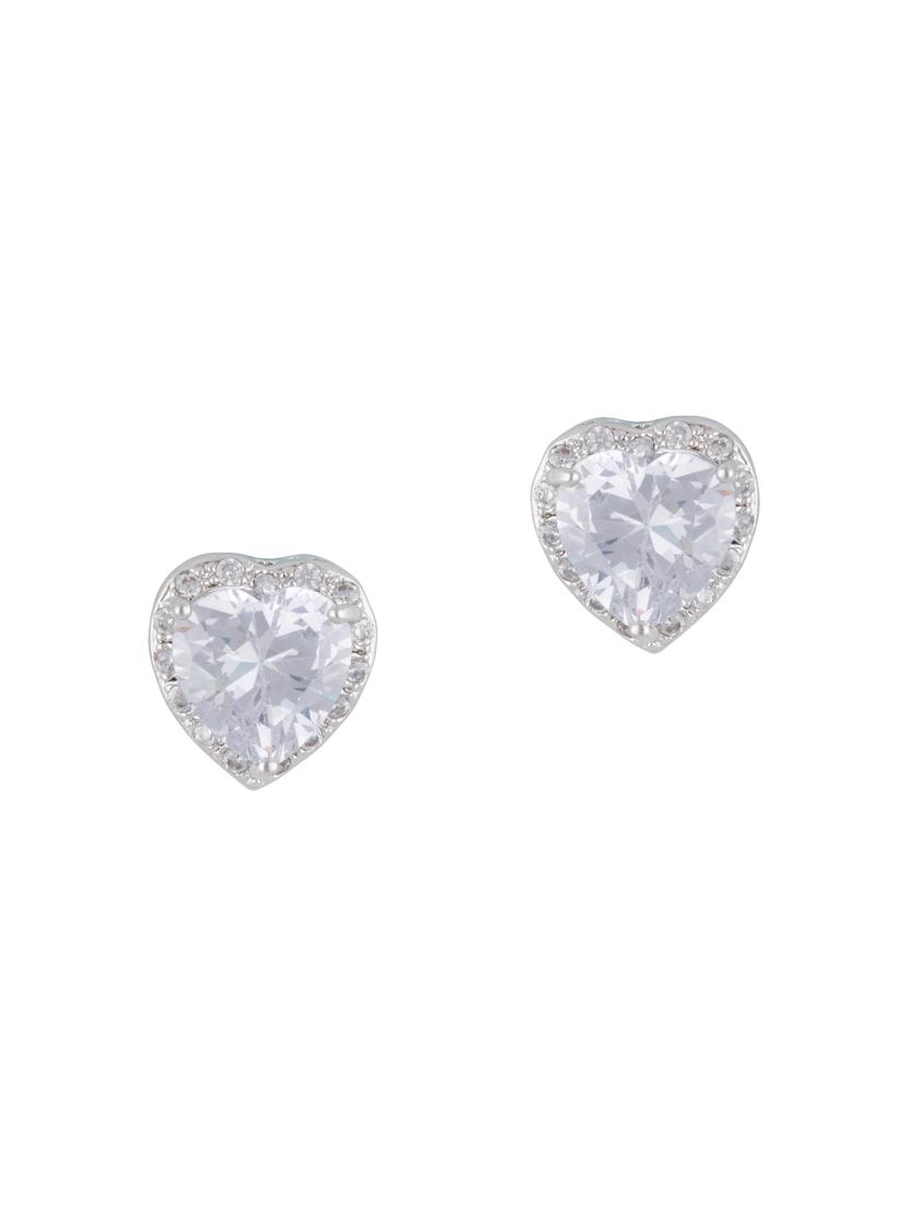 silver metal studs earring - 16952825 - Zoom Image - 1