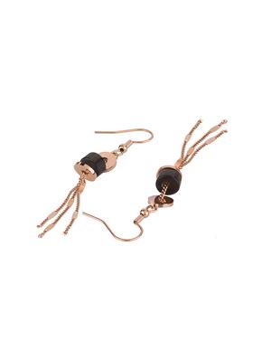 black metal drop earring - 16952844 - Standard Image - 2