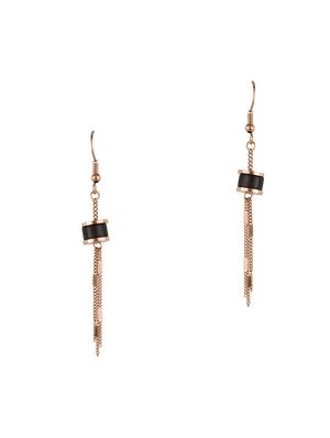 black metal drop earring - 16952844 - Standard Image - 3