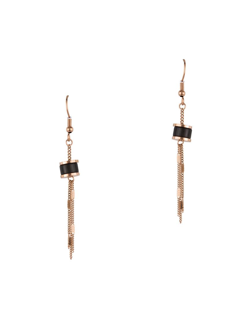 black metal drop earring - 16952844 - Zoom Image - 3