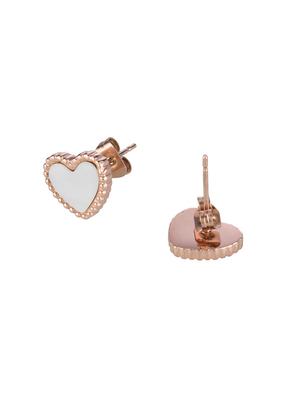gold metal studs earring - 16952845 - Standard Image - 2