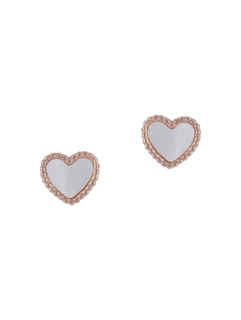 gold metal studs earring - 16952845 - Zoom Image - 1