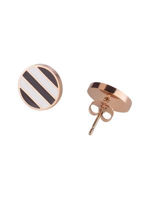black metal studs earring - 16952905 - Standard Image - 2