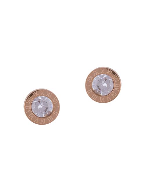 gold metal studs earring - 16952907 - Standard Image - 1