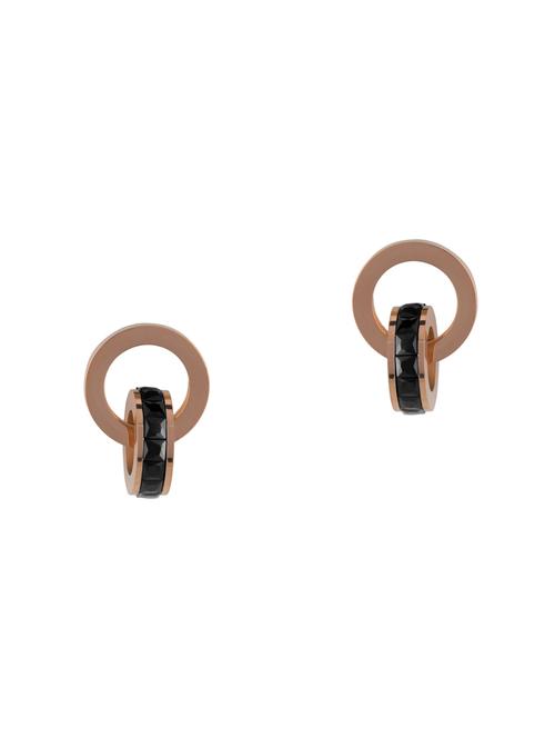 black metal studs earring - 16952918 - Standard Image - 1