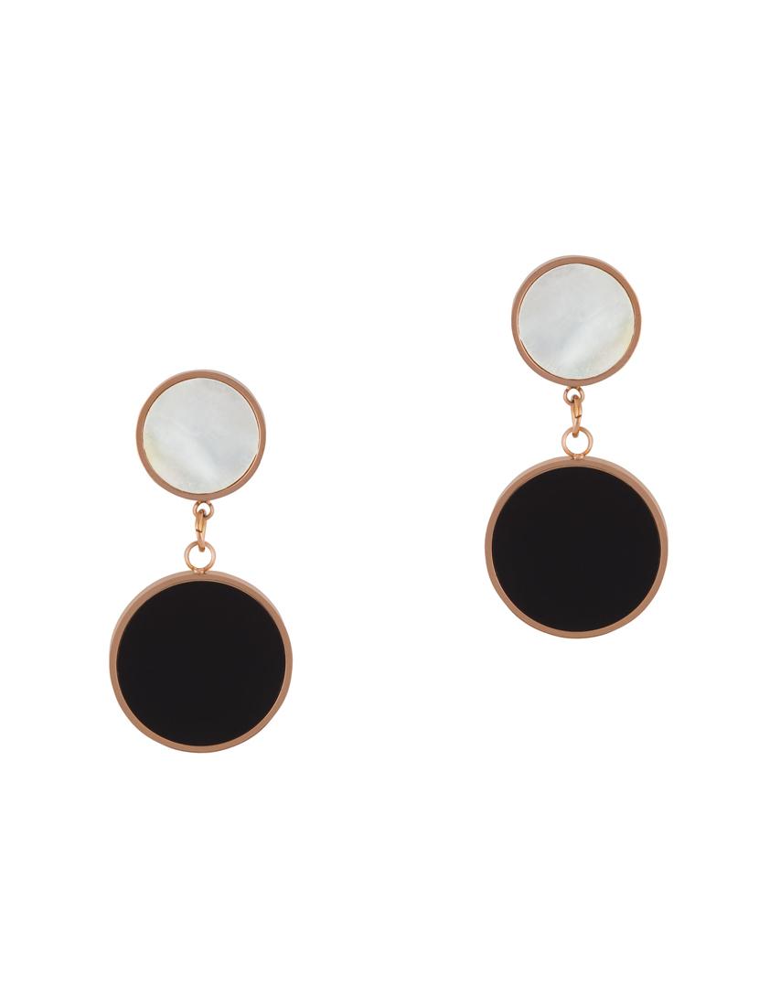 black metal drop earring - 16952920 - Zoom Image - 3