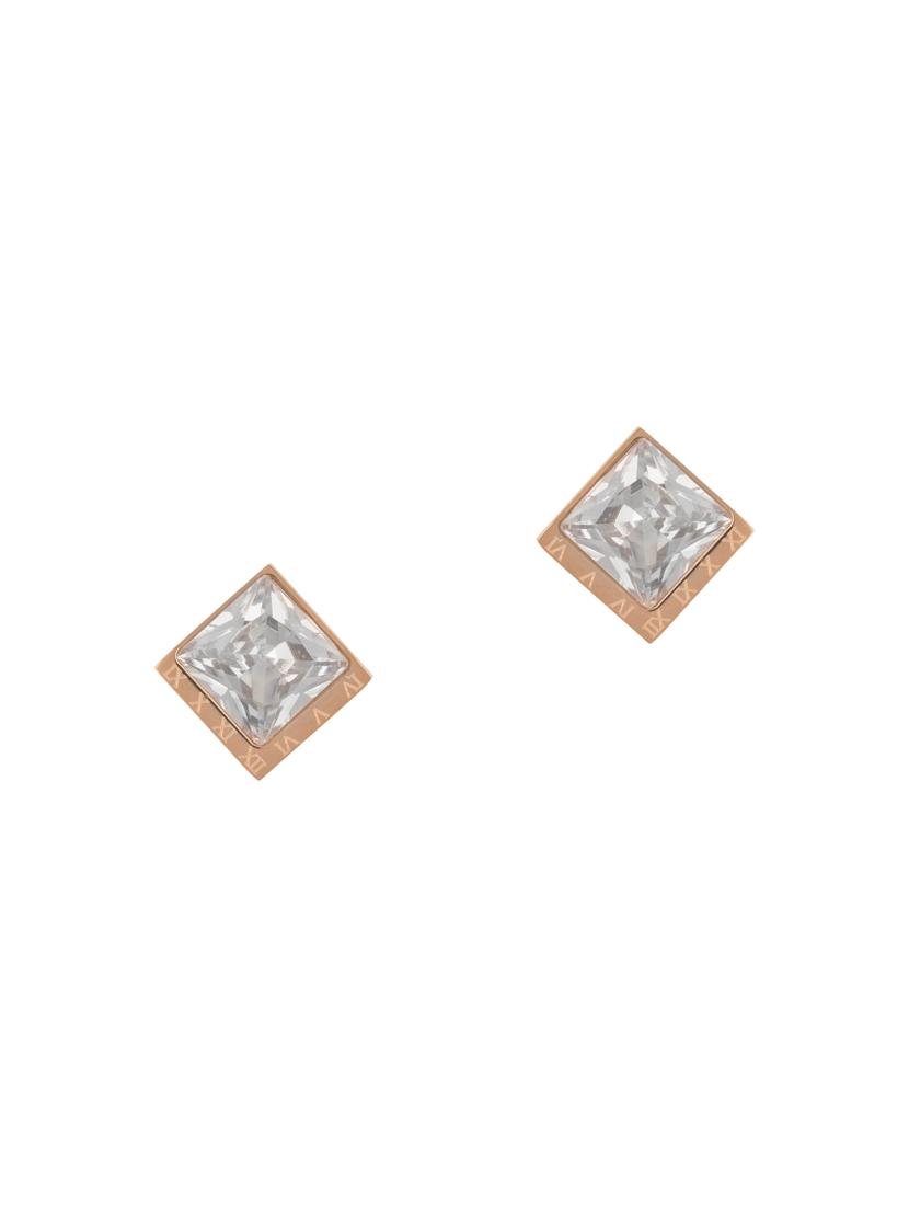 gold metal studs earring - 16952926 - Zoom Image - 1