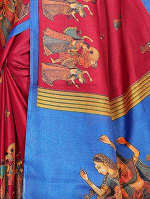 printed mysore silk saree with blouse - 16952948 - Standard Image - 2