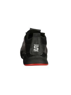 black lace up sport shoes - 16953073 - Standard Image - 3