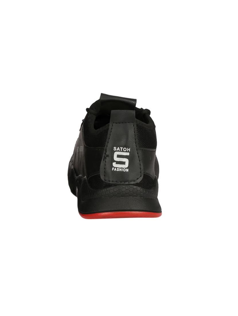 black lace up sport shoes - 16953073 - Zoom Image - 3