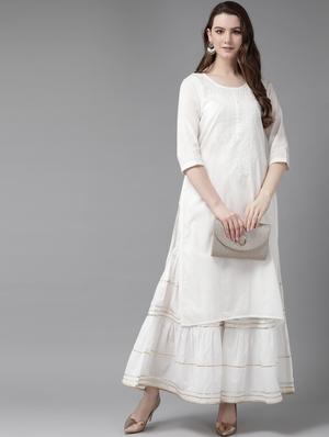solid straight kurta - 16953135 - Standard Image - 2