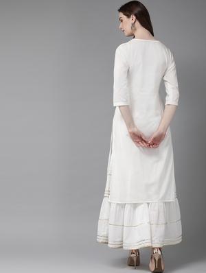 solid straight kurta - 16953135 - Standard Image - 3