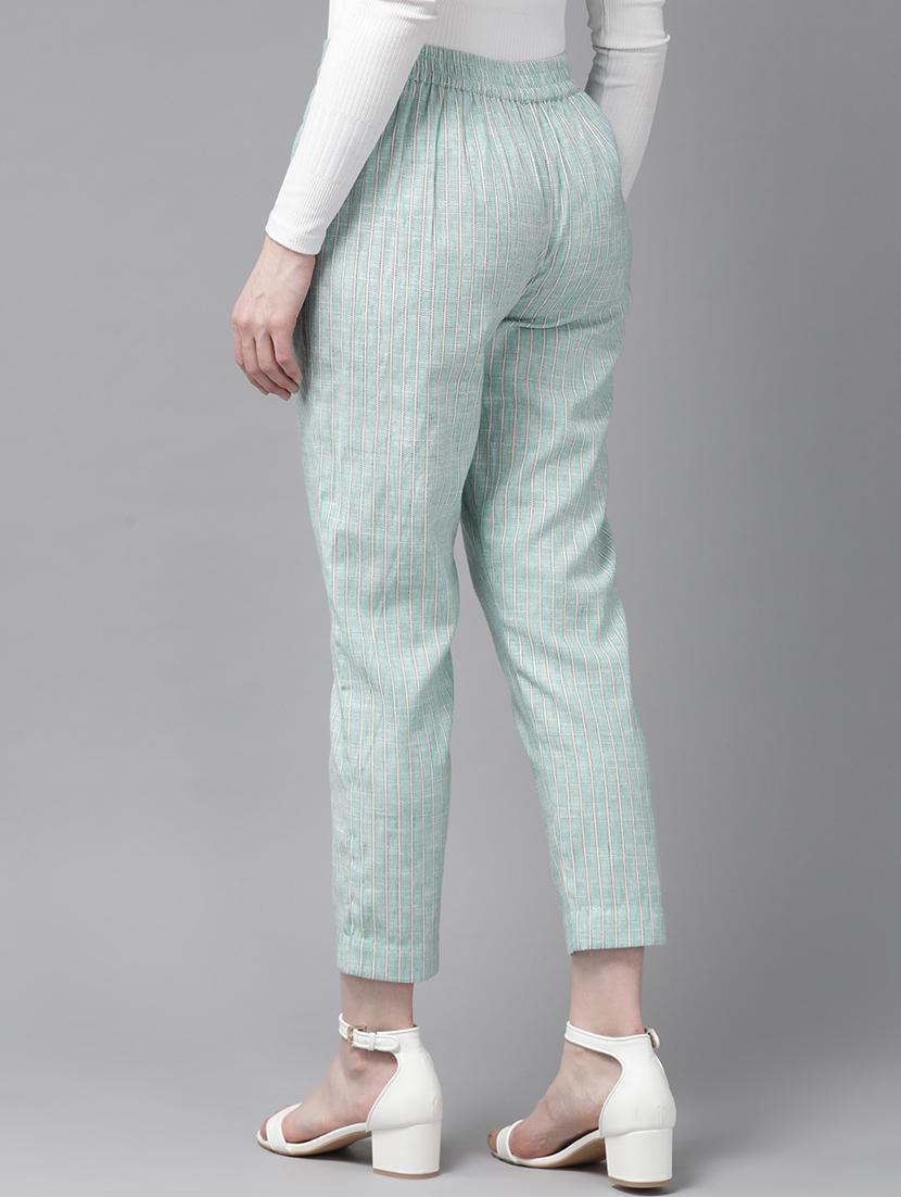 striped straight tapered pant - 16953140 - Zoom Image - 3