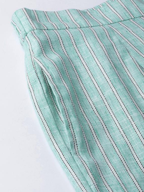 striped straight tapered pant - 16953140 - Zoom Image - 5
