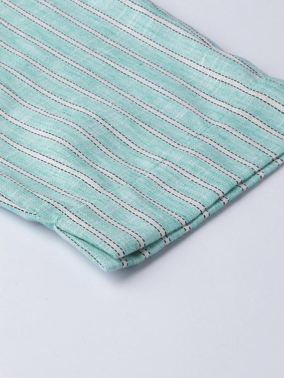 striped straight tapered pant - 16953140 - Zoom Image - 6