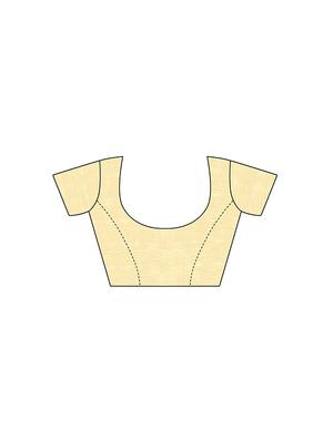 self design banarasi saree with blouse - 16953211 - Standard Image - 3