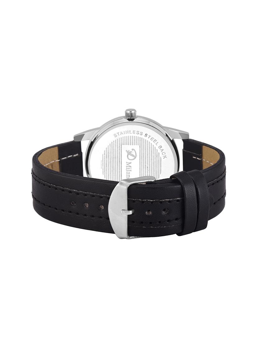 d'milano men royal black elite analog watch - 16953427 - Zoom Image - 3