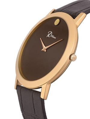 d'milano men royal rust gold analog watch - 16953430 - Standard Image - 2