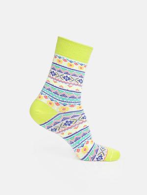 multi colored cotton sock - 16953530 - Standard Image - 2
