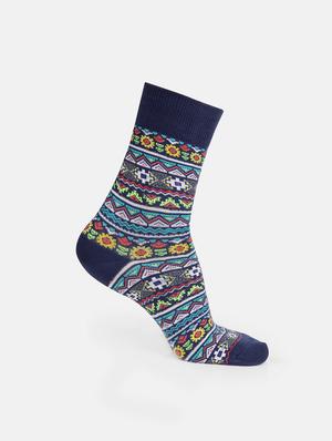 multi colored cotton sock - 16953532 - Standard Image - 2