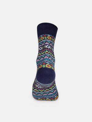 multi colored cotton sock - 16953532 - Standard Image - 5
