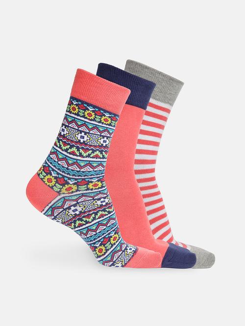 multi colored cotton sock - 16953533 - Standard Image - 1