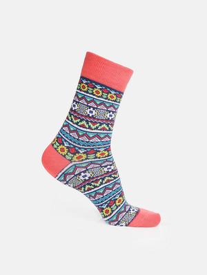 multi colored cotton sock - 16953533 - Standard Image - 2