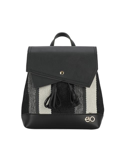 black leatherette (pu) regular backpack - 16953577 - Standard Image - 1