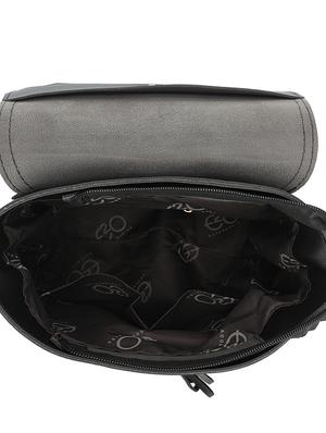 black leatherette (pu) regular backpack - 16953577 - Standard Image - 3
