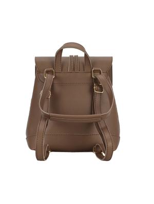 brown leatherette (pu) regular backpack - 16953581 - Standard Image - 2