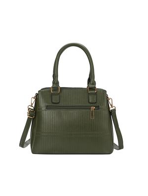green leatherette (pu) regular handbag - 16953590 - Standard Image - 2