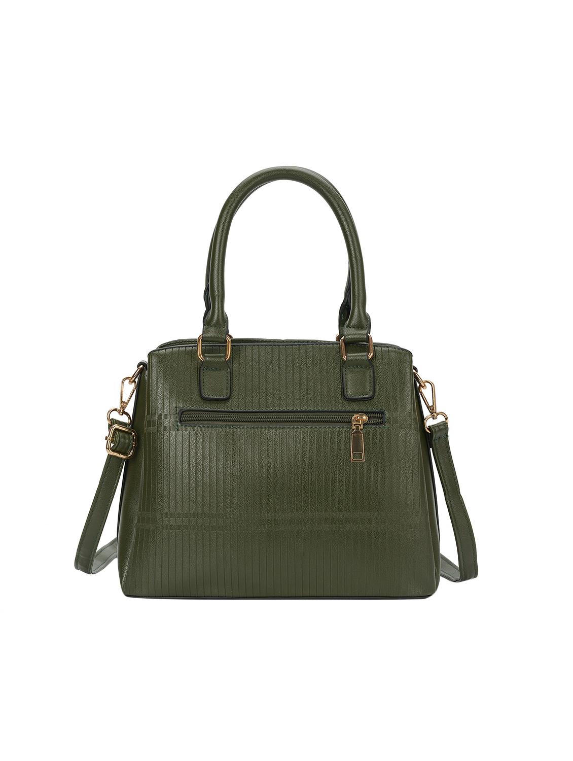green leatherette (pu) regular handbag - 16953590 - Zoom Image - 2