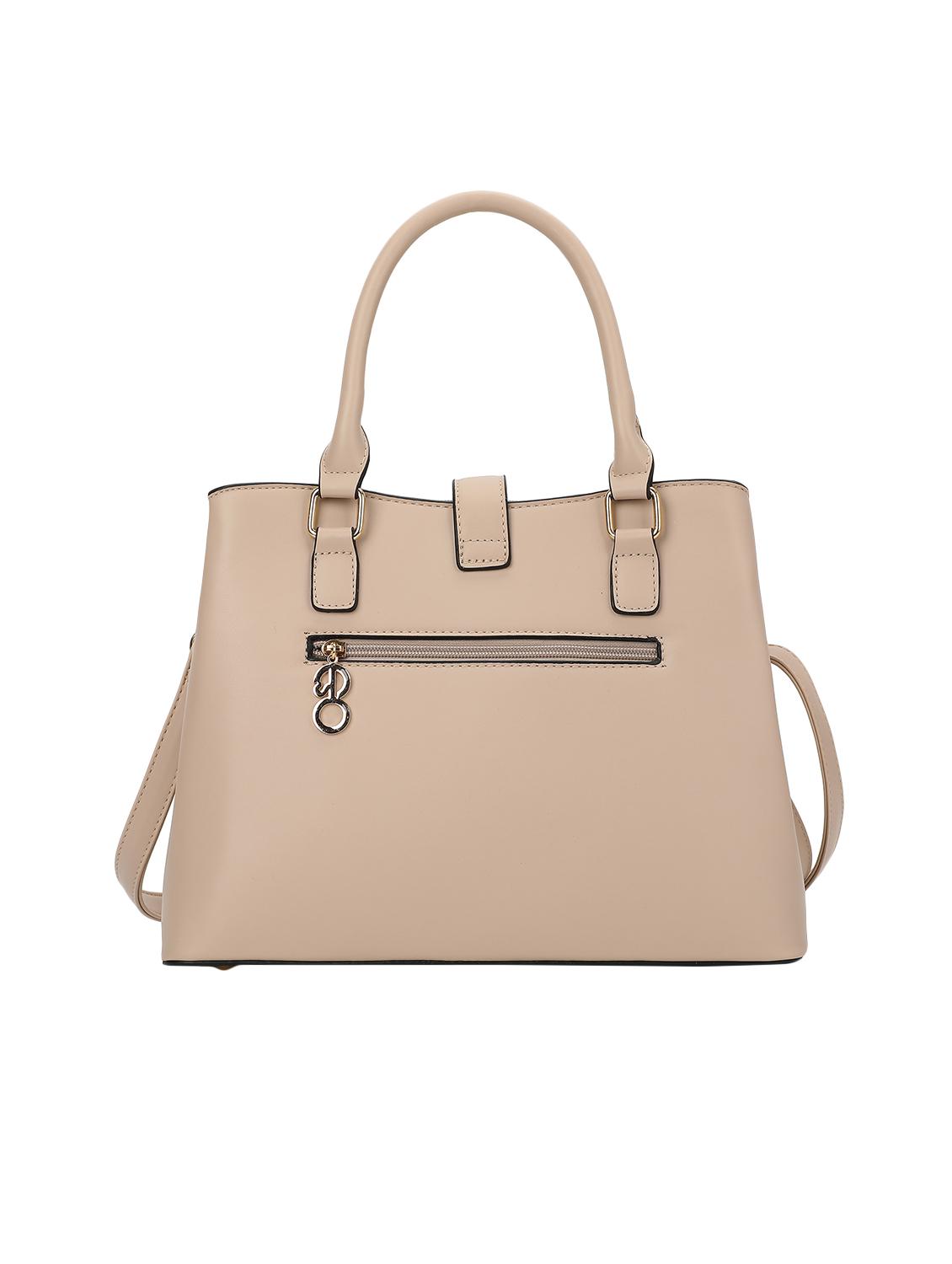 pink leatherette (pu) regular handbag - 16953599 - Zoom Image - 2