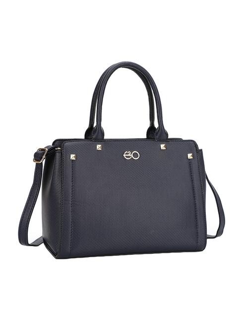 blue leatherette (pu) regular satchel - 16953610 - Very Small Image - 1