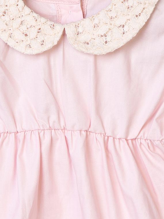 pink cotton rompers onesies - 16953649 - Zoom Image - 3