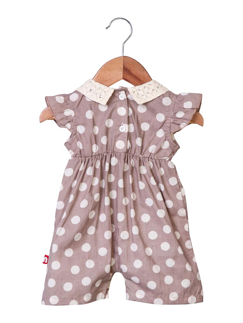 grey cotton rompers onesies - 16953650 - Zoom Image - 2