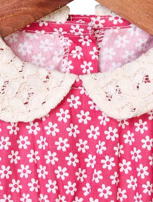 red cotton rompers onesies - 16953651 - Standard Image - 3